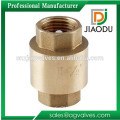 Manufacturer 1/2 to 4 brass vertical check valve with plastic core or brass core